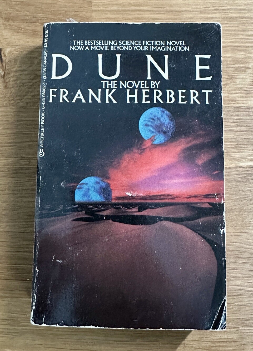 VTG Dune Frank Herbert 1984 35th Print Berkley Movie Tie-In Vintage Sci-Fi